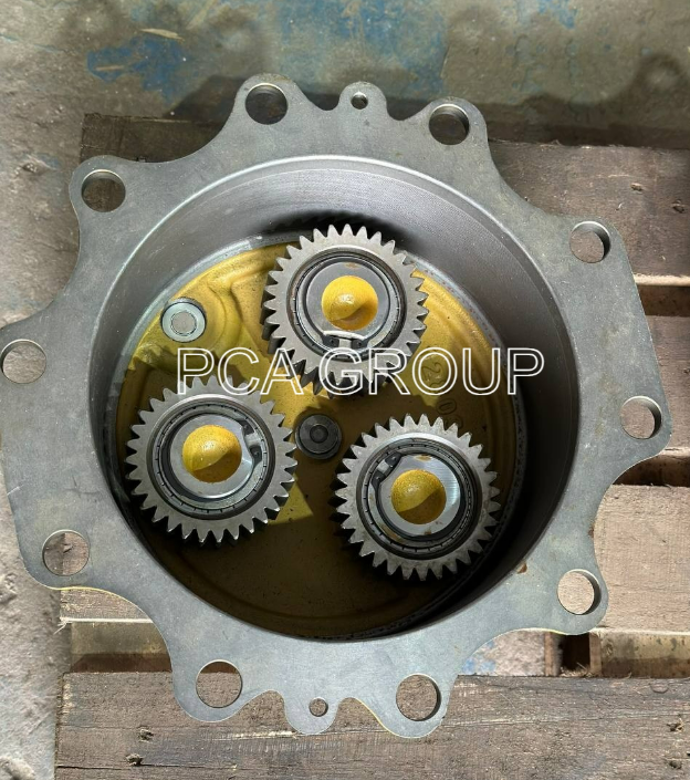Деталь 216-1610 2161610 Крышка бортового редуктора в сборе CAT Caterpillar 422 428 432 434 444